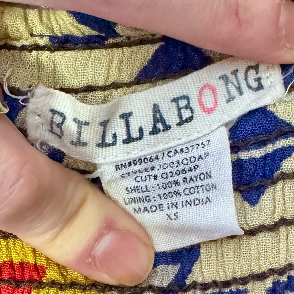Billabong Colorful Geometric Patterned Dress - Picture 5 of 6